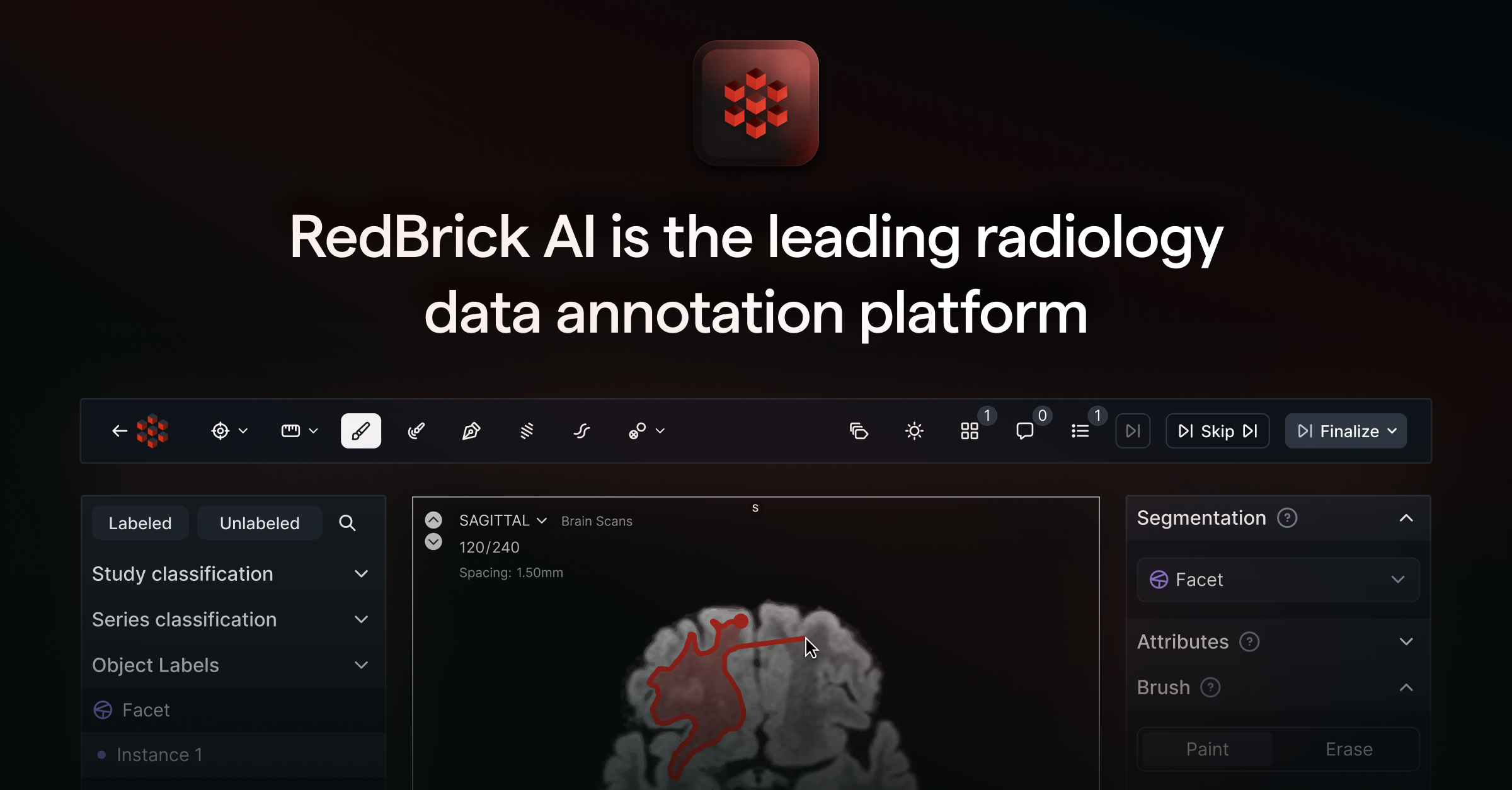 RedBrick AI logo